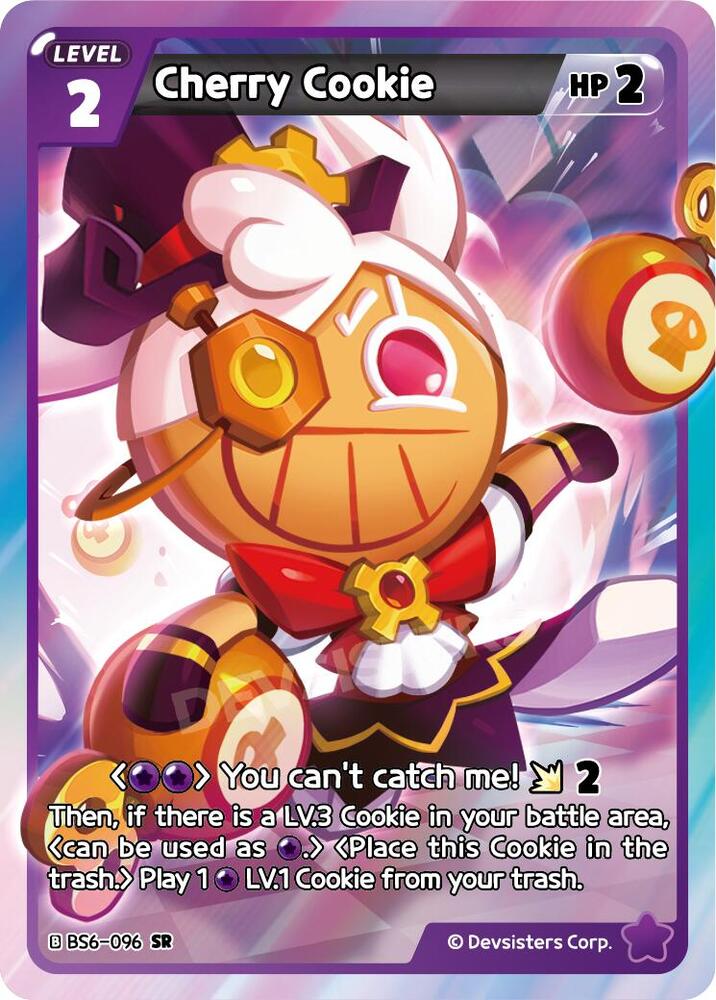 Cherry Cookie (096) - Arena of Glory - CookieRun: Braverse TCG