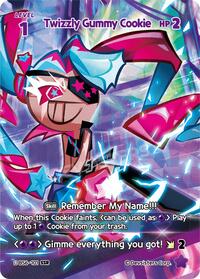 Twizzly Gummy Cookie (SSR) #BS6-101 from Arena of Glory Pokemon card image