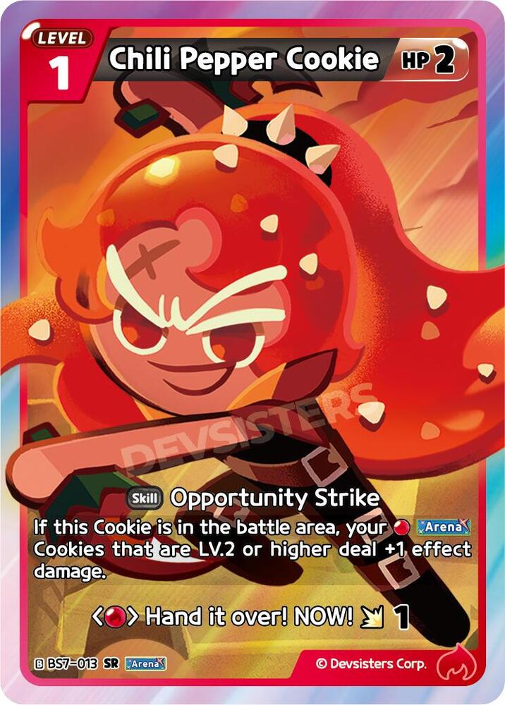 Chili Pepper Cookie (013) - Arena of Glory - CookieRun: Braverse