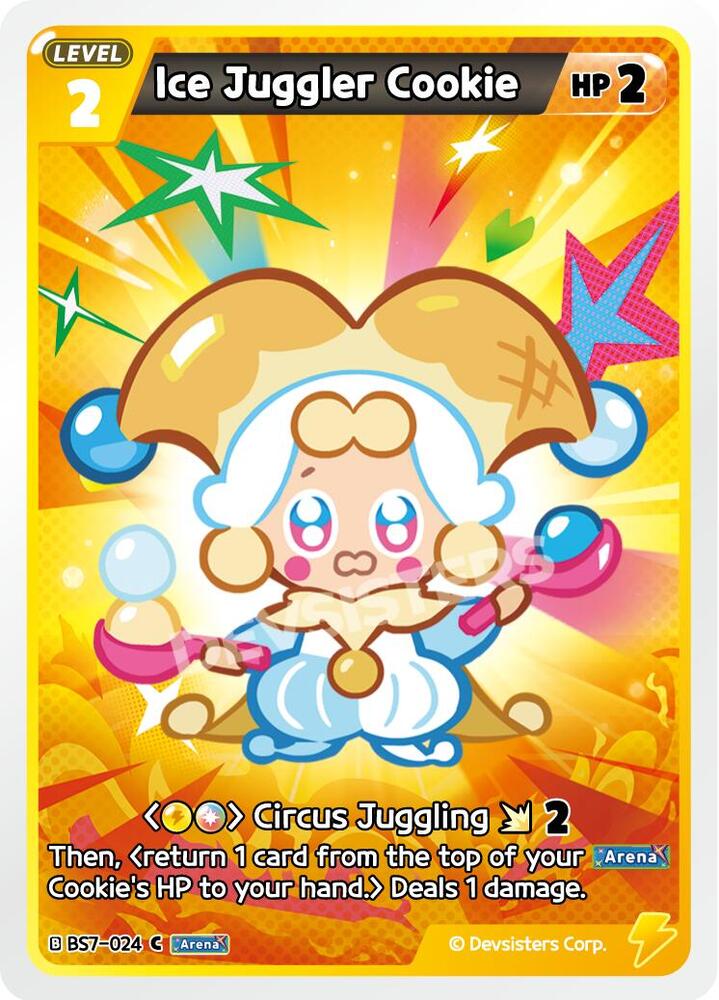 Ice Juggler Cookie - Arena of Glory - CookieRun: Braverse TCG