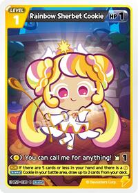 Rainbow Sherbet Cookie #BS7-030 from Arena of Glory Pokemon card image