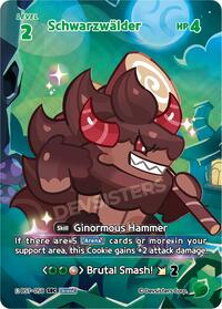 Schwarzwalder (SEC) #BS7-058 from Arena of Glory Pokemon card image