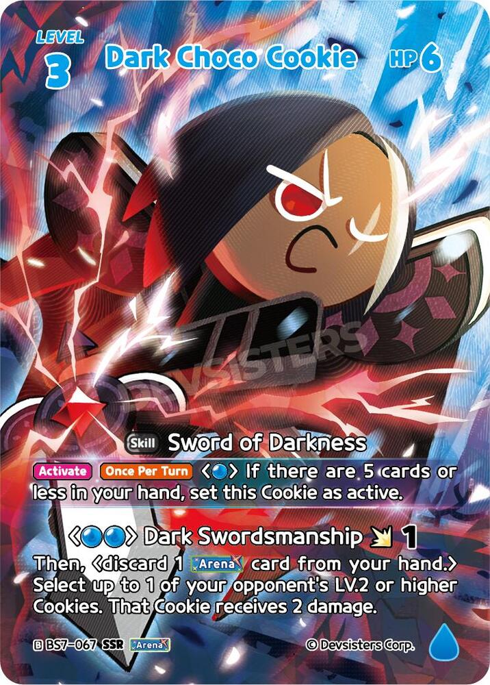 Dark Choco Cookie (067) (SSR) - Arena of Glory - CookieRun
