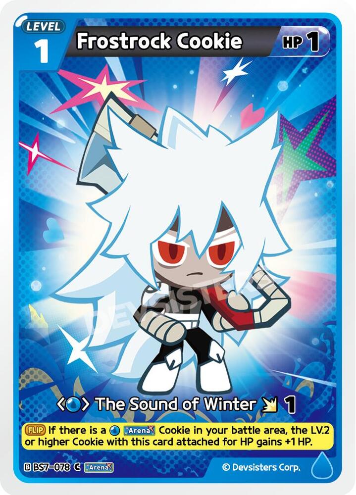 Frost – Battle Beat Frostrock Cookie - Arena of Glory - CookieRun: Braverse TCG