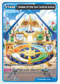 Temple of the Sun Central Arena #BS7-086 from Arena of Glory Pokemon card image