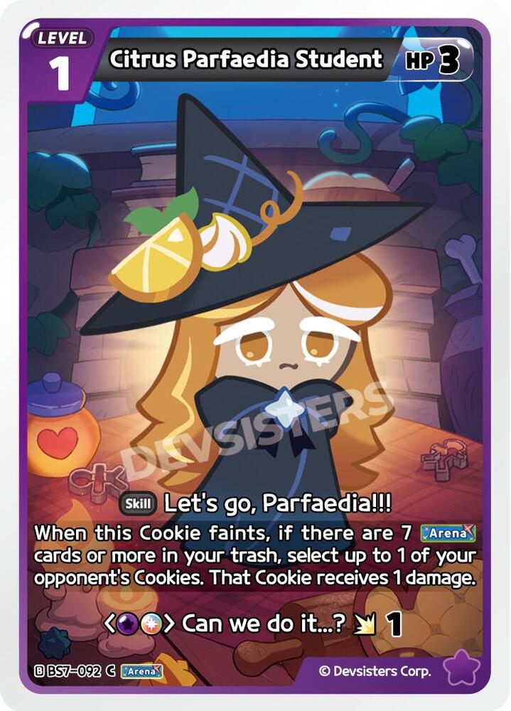Citrus Parfaedia Student - Arena of Glory - CookieRun: Braverse