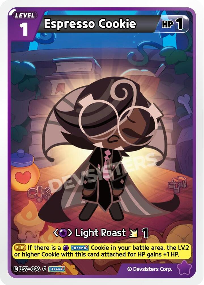 Espresso Cookie - Arena of Glory - CookieRun: Braverse TCG