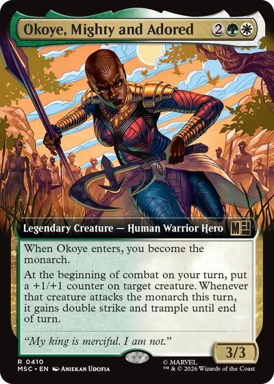 Okoye Mighty and Adored Extended Art