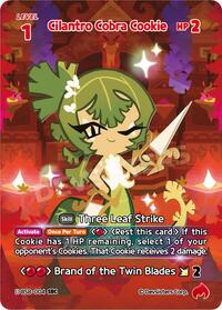 Cilantro Cobra Cookie (SEC) #BS8-004 from A Game of Truth and Deceit Pokemon card image