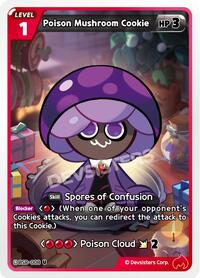 Poison Mushroom Cookie #BS8-008 from A Game of Truth and Deceit Pokemon card image