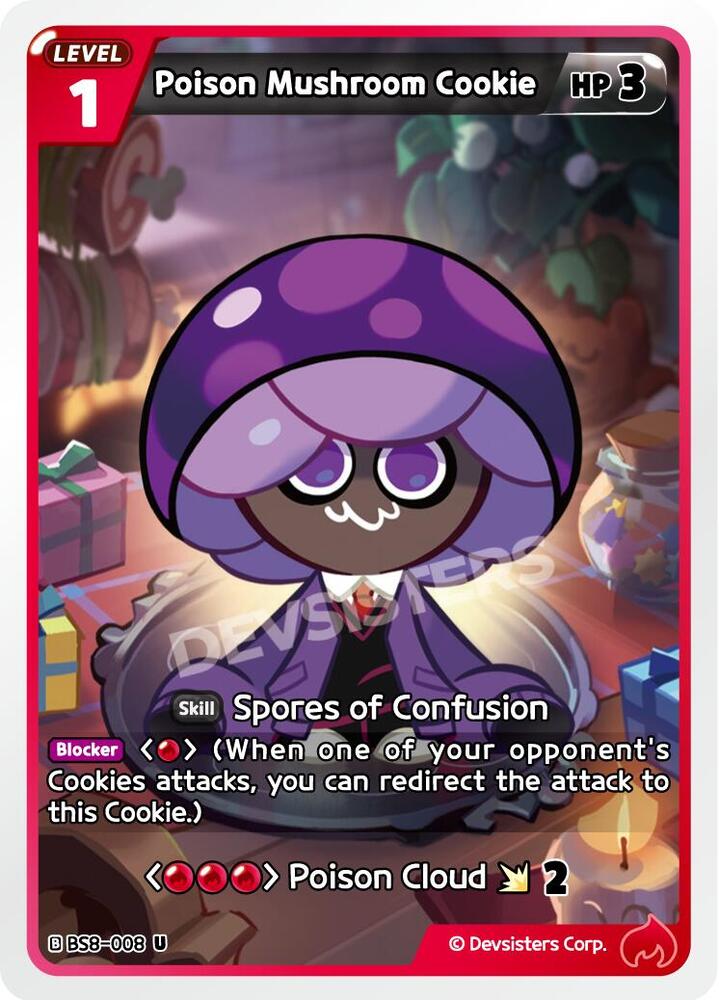 【コーウィン様用】SUIDAKRA / Realms Of Odoric Poison Mushroom Cookie - A Game of Truth and Deceit - CookieRun