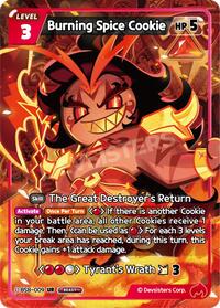 Burning Spice Cookie #BS8-009 from A Game of Truth and Deceit Pokemon card image