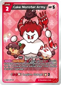 Cake Monster Army #BS8-017 from A Game of Truth and Deceit Pokemon card image