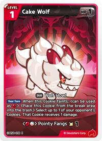 Cake Wolf #BS8-018 from A Game of Truth and Deceit Pokemon card image