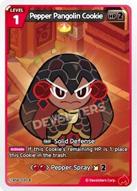 Pepper Pangolin Cookie #BS8-020 from A Game of Truth and Deceit Pokemon card image