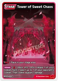 Tower of Sweet Chaos #BS8-025 from A Game of Truth and Deceit Pokemon card image