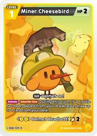 Miner Cheesebird #BS8-029 from A Game of Truth and Deceit Pokemon card image