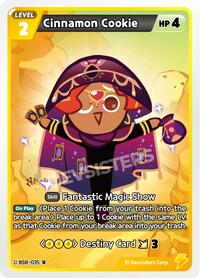 Cinnamon Cookie (035) #BS8-035 from A Game of Truth and Deceit Pokemon card image