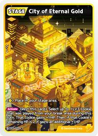 City of Eternal Gold #BS8-050 from A Game of Truth and Deceit Pokemon card image