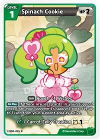 Spinach Cookie #BS8-065 from A Game of Truth and Deceit Pokemon card image