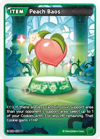 Peach Baos #BS8-071 from A Game of Truth and Deceit Pokemon card image