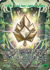 Soul Jam: Light of Apathy (SSR) #BS8-072 from A Game of Truth and Deceit Pokemon card image