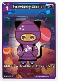 Strawberry Cookie #BS8-105 from A Game of Truth and Deceit Pokemon card image
