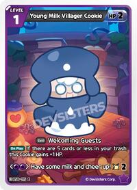 Young Milk Villager Cookie #BS8-115 from A Game of Truth and Deceit Pokemon card image