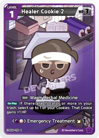 Healer Cookie 2 #BS8-118 from A Game of Truth and Deceit Pokemon card image