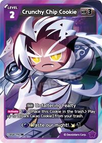 Crunchy Chip Cookie #BS8-119 from A Game of Truth and Deceit Pokemon card image