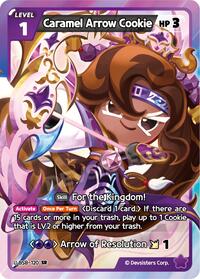 Caramel Arrow Cookie #BS8-120 from A Game of Truth and Deceit Pokemon card image
