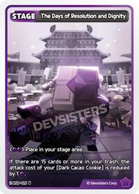 The Days of Resolution and Dignity #BS8-125 from A Game of Truth and Deceit Pokemon card image
