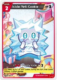 Icicle Yeti Cookie (Ver. 1) #BS9-001 from A Game of Truth and Deceit Pokemon card image