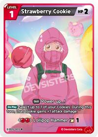 Strawberry Cookie (Ver. 2) #BS9-003 from A Game of Truth and Deceit Pokemon card image