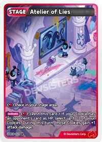 Atelier of Lies #BS9-023 from A Game of Truth and Deceit Pokemon card image