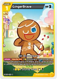 GingerBrave (Ver. 1) #BS9-033 from A Game of Truth and Deceit Pokemon card image