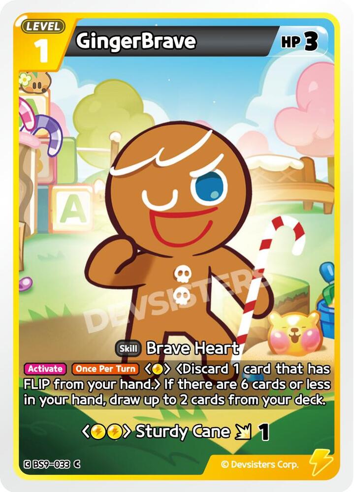 GingerBrave (Ver. 1) - A Game of Truth and Deceit - CookieRun