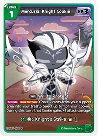 Mercurial Knight Cookie #BS9-054 from A Game of Truth and Deceit Pokemon card image