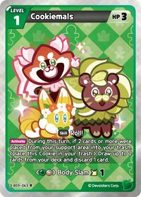 Cookiemals #BS9-063 from A Game of Truth and Deceit Pokemon card image