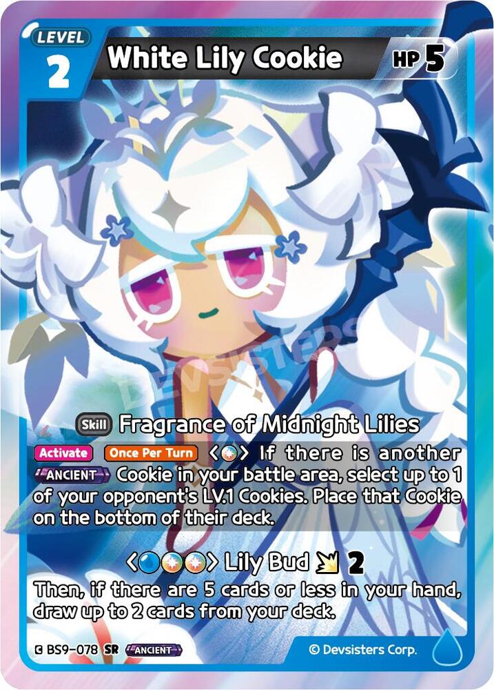 White Lily Cookie - A Game of Truth and Deceit - CookieRun