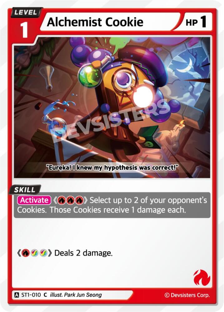 Alchemist Cookie - Starter Deck Assortment 1 - CookieRun: Braverse