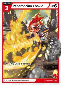 Peperoncino Cookie #ST1-014 from Starter Deck Assortment 1 Pokemon card image