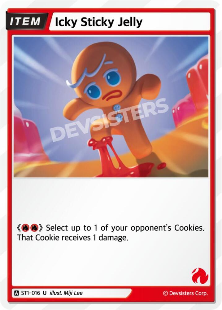 Icky Sticky Jelly - Starter Deck Assortment 1 - CookieRun