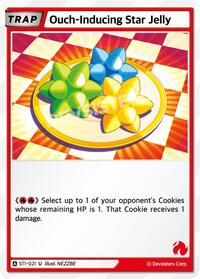 Ouch-Inducing Star Jelly #ST1-021 from Starter Deck Assortment 1 Pokemon card image