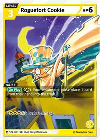 Roguefort Cookie #ST2-001 from Starter Deck Assortment 1 Pokemon card image