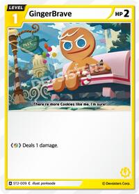 GingerBrave (009) (Ver. 1) #ST2-009 from Starter Deck Assortment 1 Pokemon card image