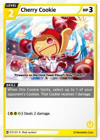 Cherry Cookie #ST2-011 from Starter Deck Assortment 1 Pokemon card image
