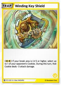Winding Key Shield #ST2-020 from Starter Deck Assortment 1 Pokemon card image