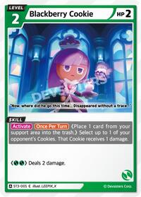 Blackberry Cookie #ST3-005 from Starter Deck Assortment 1 Pokemon card image