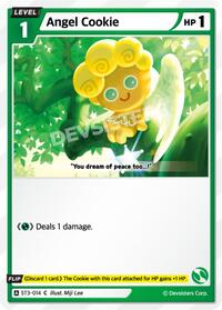 Angel Cookie #ST3-014 from Starter Deck Assortment 1 Pokemon card image